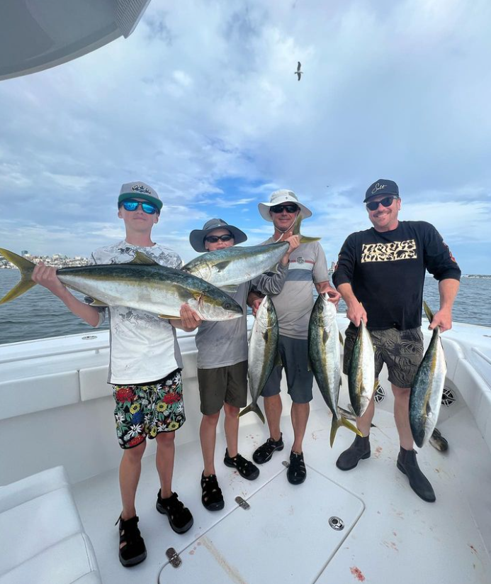 Family Fishing Charter in San Diego with Guardian Charters